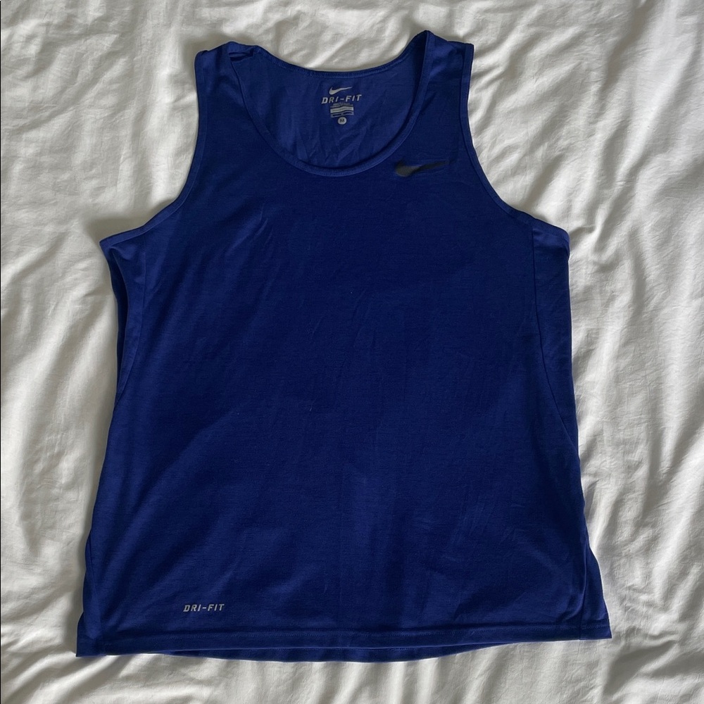 Nike Men's Royal Blue Performance Tank Top
